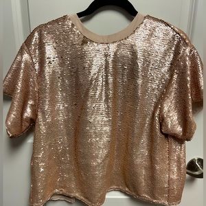 Sequins top by Asos
